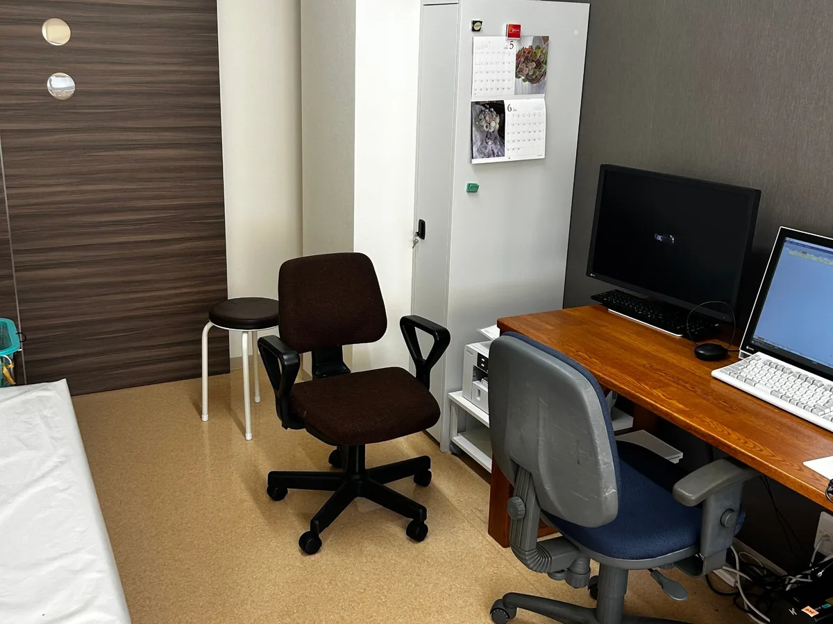 茅ヶ崎信愛クリニックの診察室